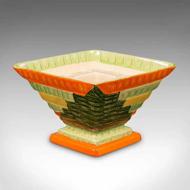 Art Deco 1930's Vintage Dried Flower Vase For Sale - Image 3 of 10