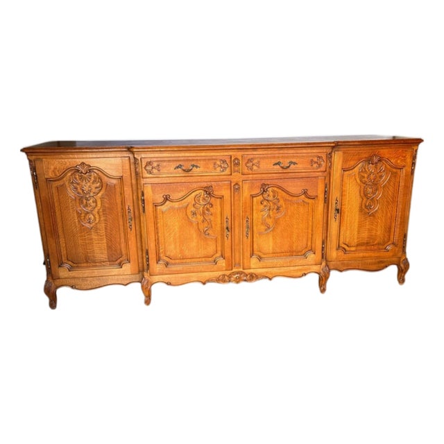 Antique French Country Sideboard For Sale