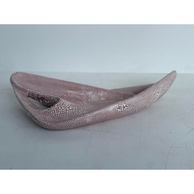 Midcentury Biomorphic California Pottery Center Piece For Sale In Miami - Image 6 of 6