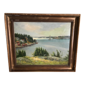 19th Century Landscape Oil Painting