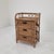 Mid-Century Modern Italian Rattan and Wicker Three-Drawer Chest, 1970s For Sale - Image 14 of 14