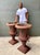 Vintage Cast Iron Garden Urns - Pair For Sale In West Palm - Image 6 of 18