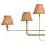 Metal Regina Andrew Polly Chandelier, Natural Brass with Rattan Shades - 2 cartons For Sale - Image 7 of 9