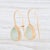 These lovely new earrings are a Nina Nguyen design. Gem: Natural Aquamarine Metal: 18k Yellow Gold Weight: 3 Grams Stamps:...