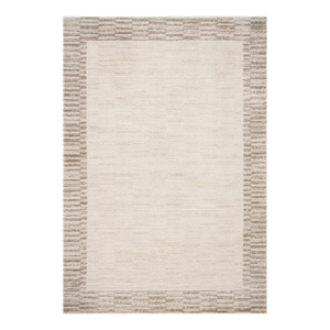 Chris Loves Julia x Loloi Calvin Ivory / Pebble 2'-3" x 3'-10" Accent Rug