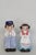 This lovely Pair of Salt and Pepper Shakers is made of ceramic. These two shakers present the design of a Dutch Girl with...