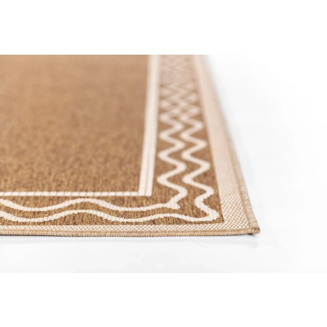 Erin Gates by Momeni Saybrook Ripple Natural Indoor/Outdoor Area Rug 6'6" X 9' For Sale - Image 12 of 12