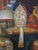 Large Oil Painting on Canvas of Treasure Room Signed For Sale - Image 11 of 13
