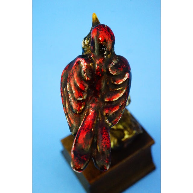 20th Century Exotic Ceramic Birds, Italy, 1950s, Set of 2 For Sale - Image 11 of 18