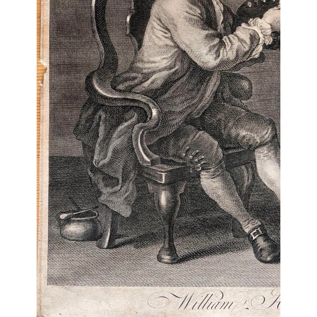 Mid 18th Century William Hogarth, Self-Portrait of the Artist, 1764, Etching For Sale - Image 5 of 7