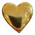 This is a heart-shaped paperweight made of polished brass by Carl Auböck. The object originally comes from Vienna and was...