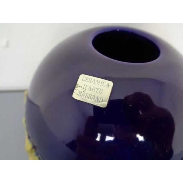 Ceramic Ceramic Vase from D´Arte Bassano, Italy, 1970s For Sale - Image 7 of 10