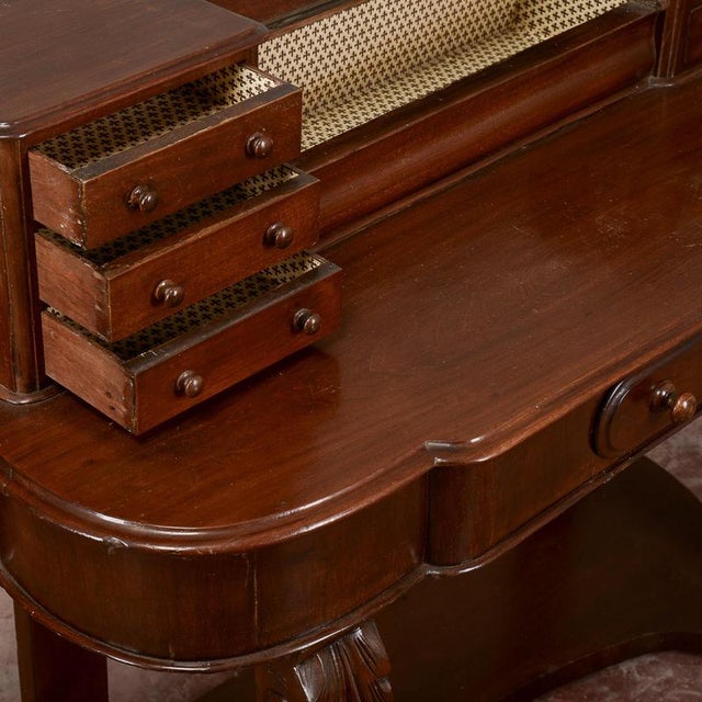 Small Console Desk in Wood For Sale - Image 11 of 13