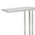 Transitional Regina Andrew Echelon Sofa Hugger Table in Polished Nickel For Sale - Image 3 of 6