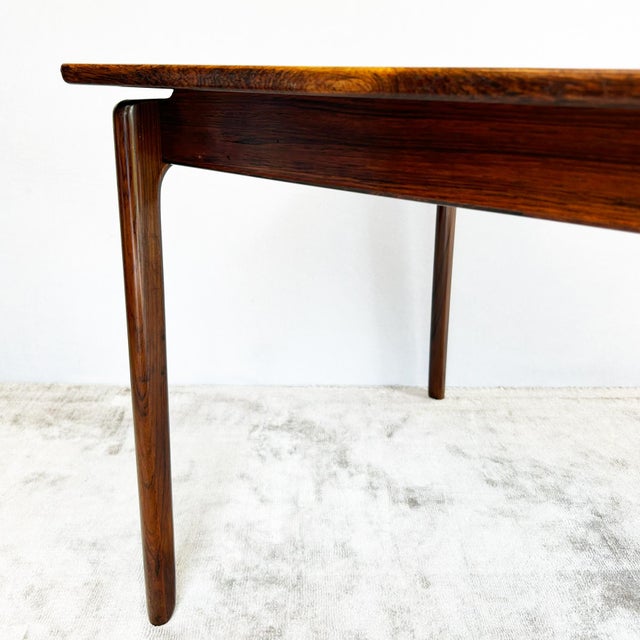 Mid-Century Modern Floating Top Rosewood Coffee Table by Ole Wanscher for Poul Jeppesens Møbelfabrik, 1960s For Sale - Image 9 of 14