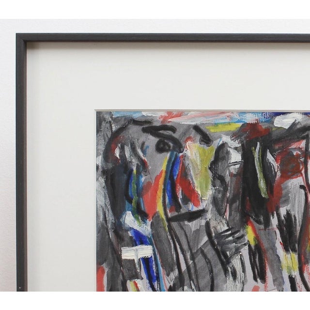 Erez Yardeni, Untitled II Abstract Composition, 2010, Mixed Media, Framed For Sale - Image 4 of 16