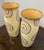 Sylvia Corrette Ceramic Bullseye Vases, Pair For Sale - Image 4 of 12