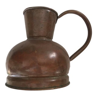 Vintage Irish Copper Jug or Vessel Late 19th Century For Sale