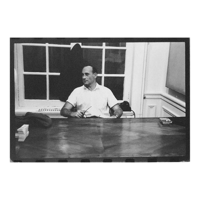 Fred McDarrah, Vintage Silver Gelatin Photograph Tibor de Nagy Portrait Photo NYC Gallery, 1960 For Sale