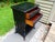 Antique Carved Black Ebonized Aesthetic Movement Victorian Entry Table For Sale - Image 9 of 18
