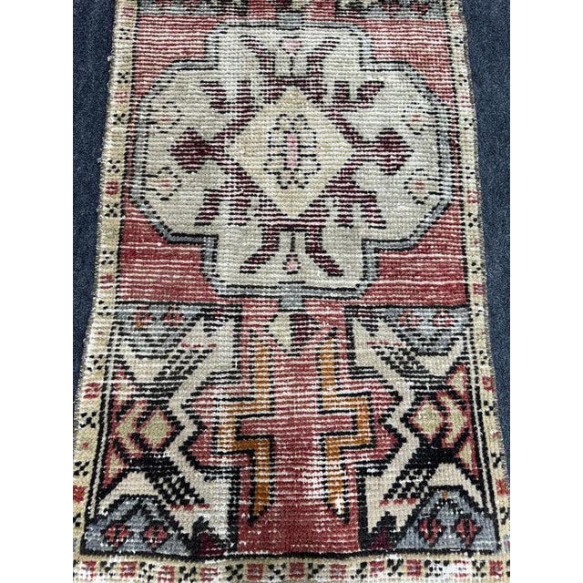 Contemporary Turkish Yastik Rug 1'6" x 3'1" For Sale - Image 3 of 5