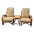 Vintage Ritts Tropitan Rattan Bamboo Bentwood Patio Set, 3 Pieces For Sale