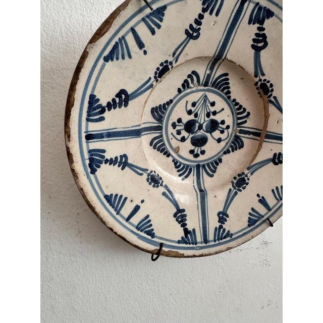 Antique Early 20th Century Catalan Ceramic Plate For Sale - Image 11 of 15