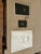 Pair of Baker Furniture Neoclassical Mahogany Chests With Original Stone Tops & Brass-Tone Hardware For Sale - Image 13 of 14