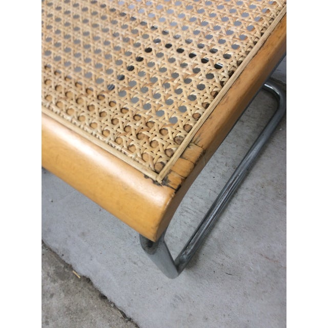 Set of 3 Mid Century Modern Cesca Chairs by Marcel Breuer For Sale - Image 13 of 17