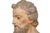 19th Century Italian Polychromed Terracotta Bust of a Saint For Sale - Image 11 of 17