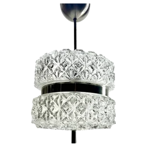 Vintage Glass Pendant from Massive Belgium, 1960s