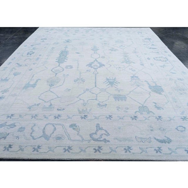 Turkish Oushak Rug 10' x 14'5" #20334 Explore a curated collection of hallway runners, wool rugs, and handmade...