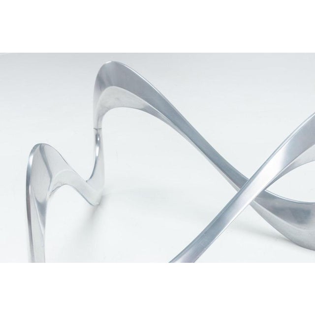 Snake Coffee Table attributed to Knut Hesterberg for Ronald Schmitt, Germany, 1965 For Sale - Image 12 of 14