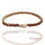 Vintage 14k 585 Solid Yellow Gold Red Garnet Marquise Cut Tennis Bracelet For Sale - Image 4 of 13