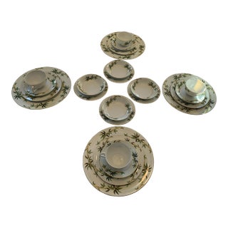 Vintage Bali Hai Kent Fine China Bamboo Service for Four- 24 Pieces For Sale
