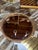 Glass Italian Mid-Century Modern Round Smoked Glass and Brass Serving Tray, 1970s For Sale - Image 7 of 7
