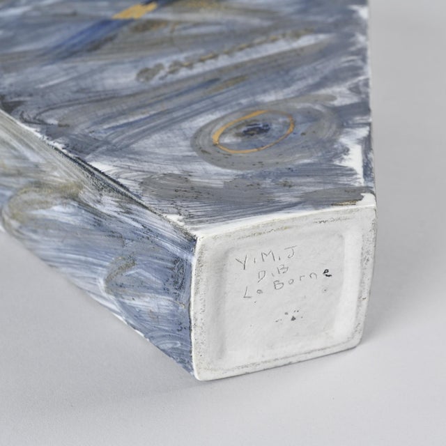 Painted Porcelain Vase, La Borne, France, 1990s For Sale - Image 10 of 14