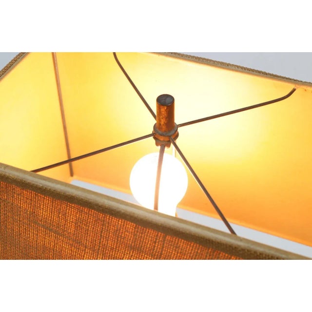 Antique 1910s Griswold No 1 Fruit & Lard Press Cast Iron Table Lamp Light Farmhouse For Sale - Image 12 of 13