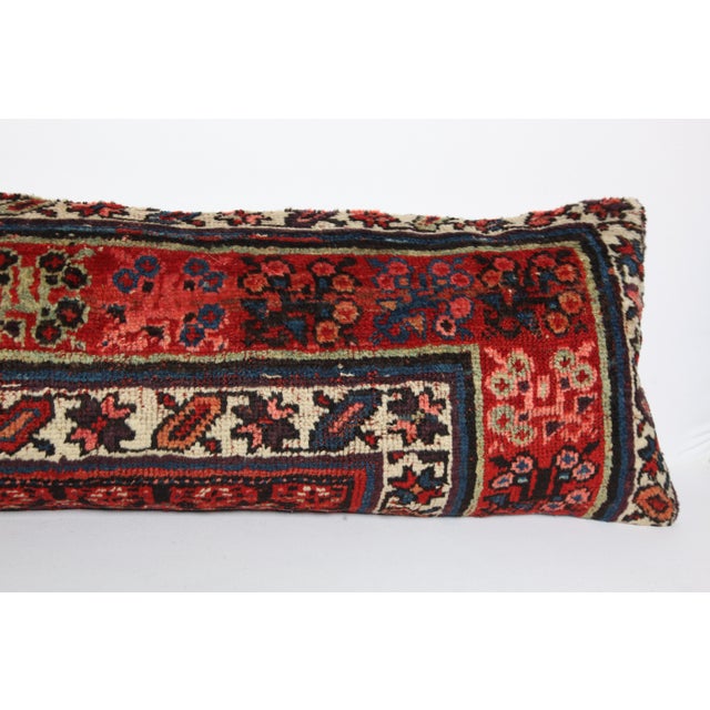 Antique Tribal Handmade Decorative Rug Pillow Cover -16'' X 48'' For Sale In Tampa - Image 6 of 13