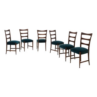 Chairs by Paolo Buffa, 1950s, Set of 6 For Sale