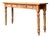 Vintage Rustic Pine Console Table For Sale