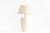 French Table Lamp in Beige Ceramic from Faiencerie de Charolles, 20th Century For Sale - Image 6 of 6