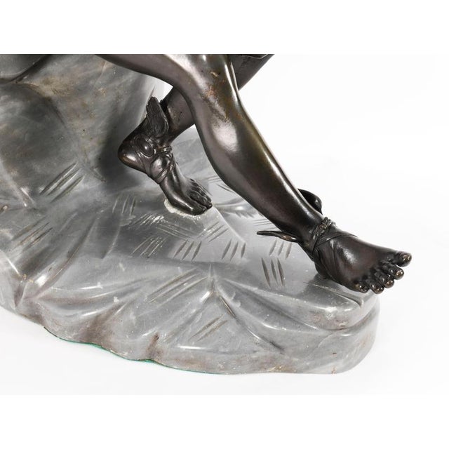 Unknown, Mercury Hermes, 19th Century, Bronze For Sale - Image 6 of 18