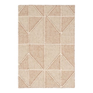 Mark D. Sikes for Dash & Albert Ojai Wheat Loom Knotted Cotton Rug, 7' 6" x 9' 6" For Sale
