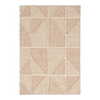 Mark D. Sikes for Dash & Albert Ojai Wheat Loom Knotted Cotton Rug, 8' x 10' For Sale