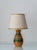 Metal Mustard and Green Ceramic Table Lamp from Bay Keramik, West Germany, 1960s For Sale - Image 7 of 7