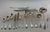New 1980s Complete European Cutlery Set for 12, Including Fish Eaters & Serving Pieces 129 Pieces. Old English For Sale - Image 11 of 17