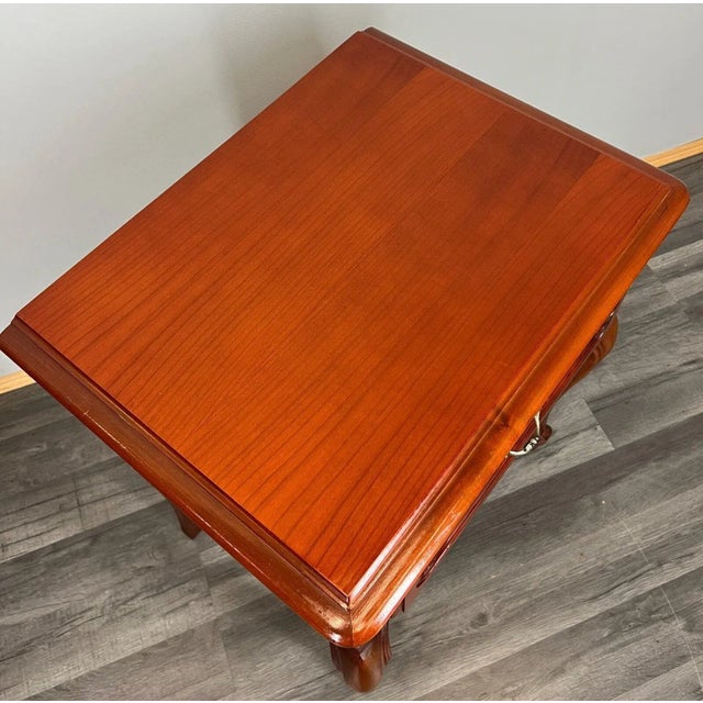 Vintage Louis XVI French Bedside, Set of 2 For Sale - Image 10 of 11