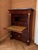Traditional French Empire Secretaire in Flame Mahogany with Black Marble Top, 1800s For Sale - Image 3 of 9