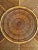 Brown Vintage Monumental Rattan Sunburst Coffee Table Attributed to Vivai Del Sud, C. 1970s For Sale - Image 8 of 12